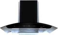 Elica WD TFL HAC 90 MS NERO Auto Clean Wall Mounted Chimney