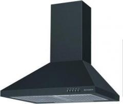 Faber HOOD CONICO PLUS BF BK 60, , 2 Baffle Filters Wall Mounted Chimney