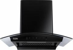 Glen 6058 Auto Clean Curved Glass Filter less Kitchen Chimney with Motion Sensor 60 cm Auto Clean Wall Mounted Chimney