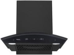 Hindware Chromia Black 90 Cm Wall Mounted Chimney For Kitchen Auto Clean Wall Mounted Chimney