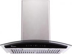 Seavy Amaze Auto SS 60 cm with Motion Sensor Auto Clean Wall Mounted Chimney