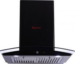 Seavy Black 60 Auto Clean Wall Mounted Chimney
