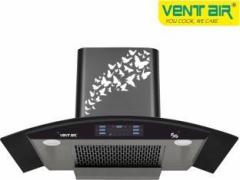 Ventair Velocity 5G 90 Voice Enabled Smart Auto Clean Wall Mounted Chimney