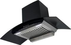 Wonderchef Ultima Curve Chimney 90 cm/ With Function Wall and Ceiling Mounted Chimney