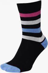 2go Black Colourblocked Socks men