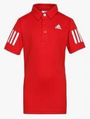 Adidas B Club Red Tennis Round Neck T Shirt boys