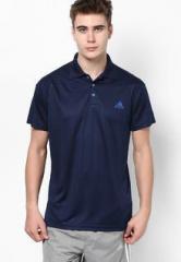 Adidas Navy Blue Polo T Shirt men