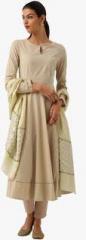 All About You Beige Printed Dupatta women