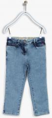 Allen Solly Junior Blue Mid Rise Slim Fit Jeans girls
