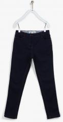 Allen Solly Junior Navy Blue Slim Fit Jeans girls