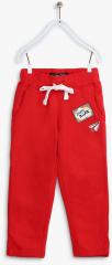 Allen Solly Junior Red Track Pant girls