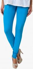 American-elm Turquoise Solid Leggings women