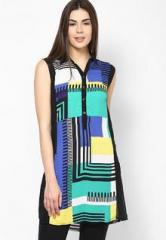 And Blue Printed Tunic women