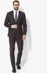 Arrow Grey Single Breasted Tailored Fit Formal Suit men