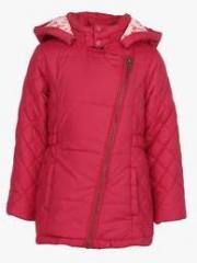 Beebay Pink Winter Jacket girls