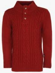 Bells And Whistles Maroon Sweater boys