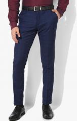 Buy Blue Trousers  Pants for Men by LINEN CLUB Online  Ajiocom