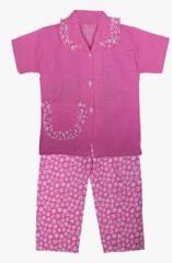 Bownbee Pink Night Suit girls