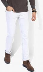 Calvin Klein Jeans Light Grey Solid Slim Fit Jeans men