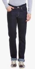 Canary London Blue Solid Narrow Fit Jeans men