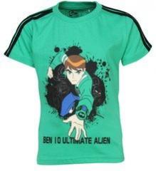 Cartoon Network Green T Shirt boys