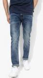Celio Blue Slim Fit Mid Rise Clean Look Jeans men