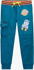 Cherry Crumble Teal Slim Fit Track Pant boys
