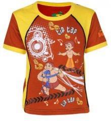 Chhota Bheem Brown T Shirt boys