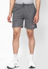 Chromozome Charcoal Grey Athletic Shorts men