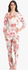 Clovia Multicoloured Printed Pyjama Set women
