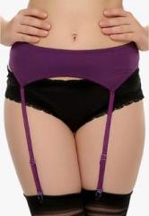 Clovia Purple Solid Suspender women