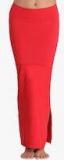 Clovia Red Solid Saree Shapewear women