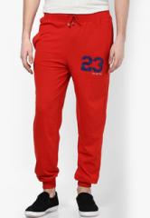 Cotton County Premium Solid Red Pyjama men
