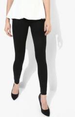Cover Story Black Solid Jeggings women