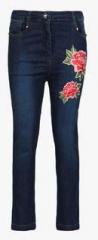 Daffodils Navy Blue Narrow Fit Jeans girls
