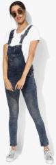 Deal Jeans Blue Washed Dungarees women