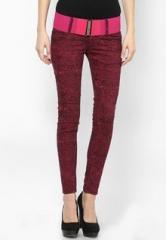 Deal Jeans Pink Printed Jeans women