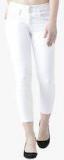Devis White High Rise Skinny Fit Jeans women