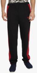 Difference Of Opinion Black Solid Track Pant men