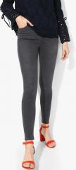 Dorothy Perkins Grey Solid Mid Rise Skinny Fit Jeans women