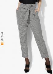 Dorothy Perkins Multicoloured Checked Slim Fit Chinos women