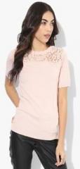 Dorothy Perkins Pink Solid Blouse women