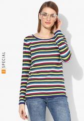 Esprit Multicoloured Striped Sweater women