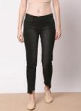 Ether Black Regular Fit Mid Rise Clean Look Stretchable Jeans women