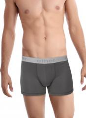 Ether Charcoal Grey Solid Trunk Pk1 002C men