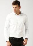 Ether White Slim Fit Solid Formal Shirt men
