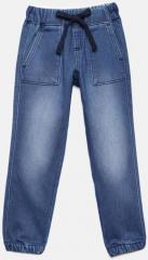 Fame Forever By Lifestyle Blue Mid Rise Clean Look Stretchable Denim Jeans boys