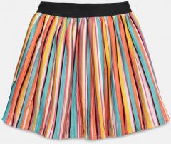 Fame Forever By Lifestyle Multi Striped Flared Skirt girls