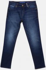 Fame Forever By Lifestyle Navy Blue Slim Fit Mid Rise Clean Look Stretchable Jeans boys