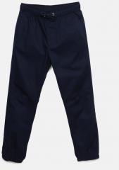 Fame Forever By Lifestyle Navy Blue Slim Fit Track Pant boys
